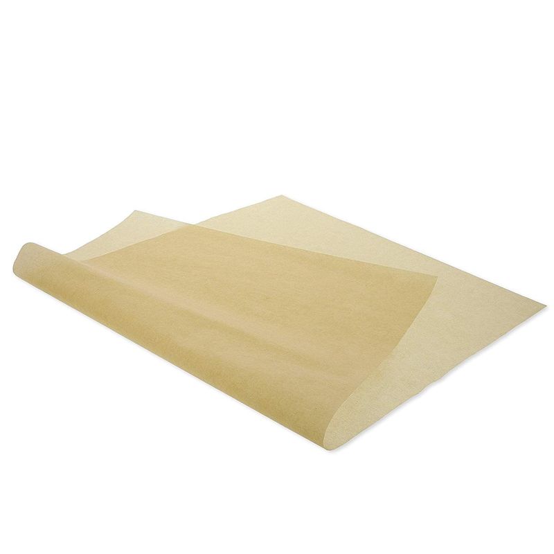 Unbleached 10x15 Parchment Paper Sheets (100 Pcs) - Exact Fit for