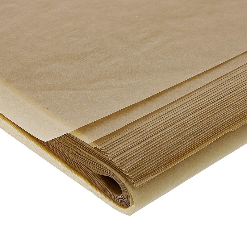 Zenlogy 9x13 (100 Pcs) Unbleached Parchment Paper Baking Sheets - Exact Fit for