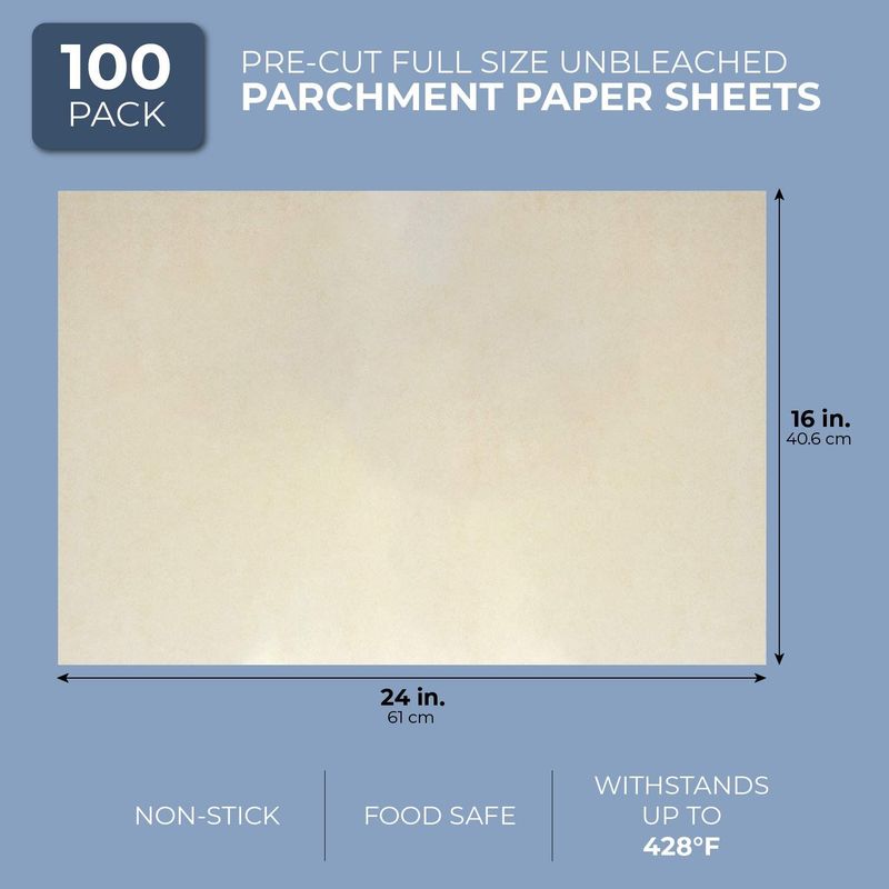 Unbleached Parchment Paper Sheets – Zenlogy