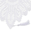 Juvale Lace Table Cloth Runner for Dinners and Parties (13 x 72 in, White)