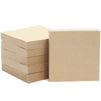 Kraft Paper Sticky Notes (Light Brown, 6 Pack)