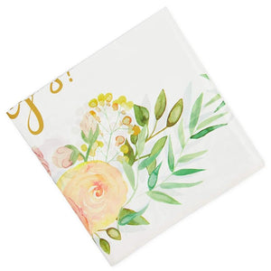 She Said Yes Table Covers for Bridal Showers (54 x 108 in., 3 Pack)