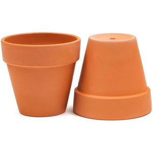 Terra Cotta Pots for Succulents & Flowers (4 in, 6 Pack)