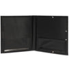 Music Sheet Folder with Elastic Band (12.6 x 13.7 in, Black)