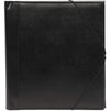 Music Sheet Folder with Elastic Band (12.6 x 13.7 in, Black)