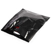 Merchandise Bags with Handles for Retail (12 x 15 in, Black, 100 Pack)