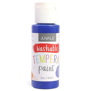 Juvale Washable Tempera Paint Set for Kids (2 oz., Multicolored, 18 Pack)