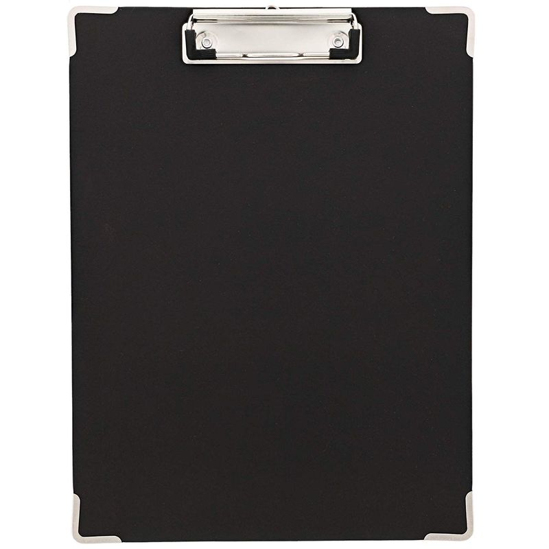 Magnetic Clipboards, Letter Size, 3 Colors (9x12 in, 6 Pack)