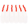 Boston Round Squeeze Bottles with Red Caps (1 oz, 36 Pack)