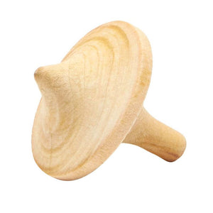 Juvale Unfinished Mini Wooden Spinning Tops for Crafts (24 Pack)