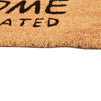 Dogs Welcome People Tolerated Welcome Mat, Natural Coir Doormat (30 x 17 in)