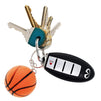 Juvale Basketball Party Favors, Mini Foam Ball Keychains (30 Pack)