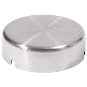 Juvale Round Stainless Steel Cigarette Ashtray Set (5 Pack)