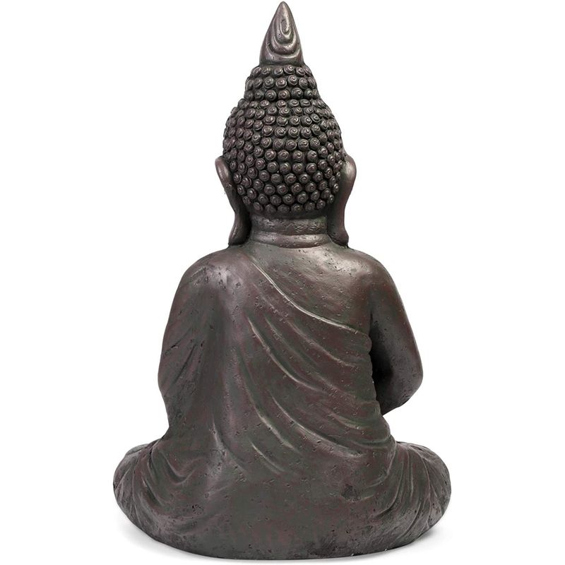 Juvale Meditating Buddha Statue for Home or Garden (24 Inches)