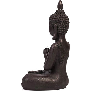 Juvale Meditating Buddha Statue for Home and Garden (13 Inches)