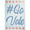 Go Vote, Patriotic Election Day Posters (13 x 19 In, 10 Pack)