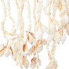 Juvale Seashell Wind Chimes, Beach Home Decor (5.5 x 17.5 Inches)