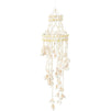 Juvale Seashell Wind Chimes, Beach Home Decor (5.5 x 17.5 Inches)