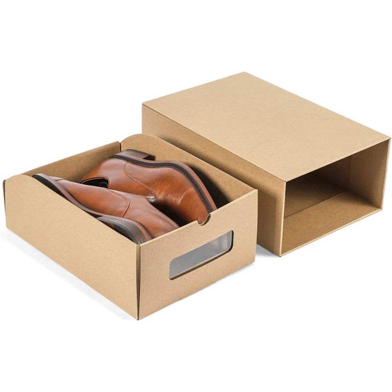 Shoe Storage Box Containers, US Size 10.5 (12 Pack)