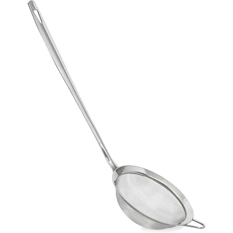 Stainless Steel Skimmer Spoon Set with Handle (3 Pack)