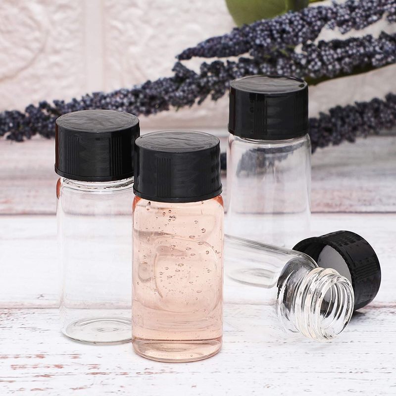 Glass Bottles in Bulk, Small Glass Bottle Wholesale, Small Craft Vial  Container, Cheap Small Glass Containers, Small Glass Bottles With Caps 