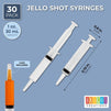 Jello Shot Syringes, Party Favors (1 oz, 30 Pack)