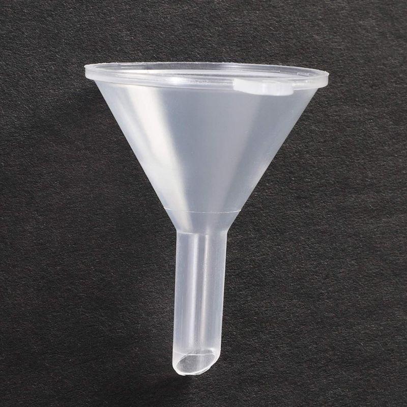 Mini Clear Funnels for Filling Small Bottles (100 Pack)