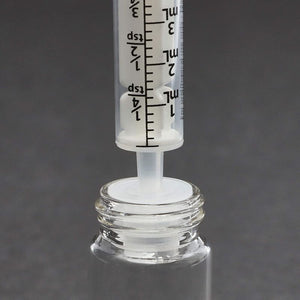 Press in Medical Syringe Bottle Adapter (3 Sizes, 45 Pack)