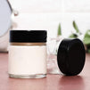 30ML Glass Jars with Lids,24 Pack Mini Glass Jars with 6 pc Spatulas, Round Set Glass Jars, A Tight Seal for Storing Lotions, Powders and Ointments. - Clear+Black Cap