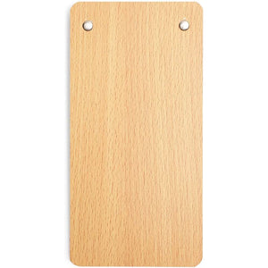 Juvale 4-Pack Extra Large 11x17 Clipboard, Horizontal Wooden Lap Boards, Wood Clip Board with Low Profile Clip for Drawing, Sketching, and Art