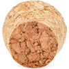Size #9 Tapered Cork Plugs for Bottles and Crafts (0.98 x 0.74 x 0.75 In, 50 Pack)