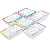 Juvale Mini Metal Storage Organizer Baskets for Makeup and Beauty Supplies (6 Pack)