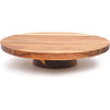 Acacia Wood Cake Stand for Weddings and Parties (12.75 in)