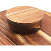 Acacia Wood Cake Stand for Weddings and Parties (12.75 in)