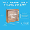 Juvale Shadow Box Bank, Vacation Fund (10.6 x 10.6 in.)