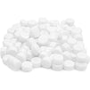 White Round Rattle Noisemaker for Toys (0.83 Inches, 100 Pack)