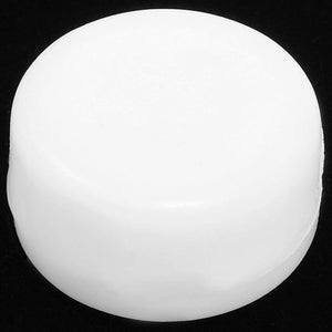 White Round Rattle Noisemaker for Toys (0.83 Inches, 100 Pack)