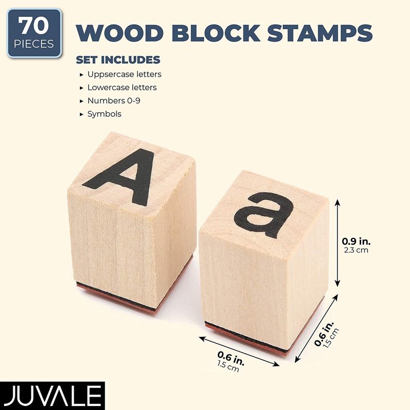 Small Lowercase Alphabet Wood Stamp Set by Recollections™