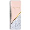 Salon Appointment Book, Marble Design (13.5 x 5 in, 200 Pages)