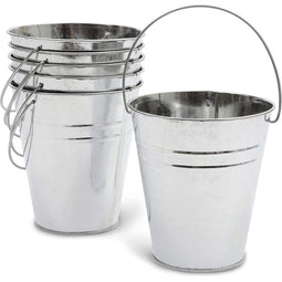 SCSpecial Small Metal Buckets 24 Pieces Mini Buckets with Handles 2.2  Inches Small Buckets for Party Favors or Garden Decoration – TopToy