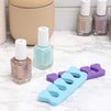 Juvale Soft Foam Toe Separators for Pedicures (3.9 x 1.3 in, 4 Colors, EVA, 20 Pack)