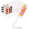 Clear Cake Pop Push Up Containers with Lids (24-Pack)