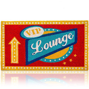 VIP Lounge Nonslip Doormat, Natural Coco Coir Mat (17 x 30 in)
