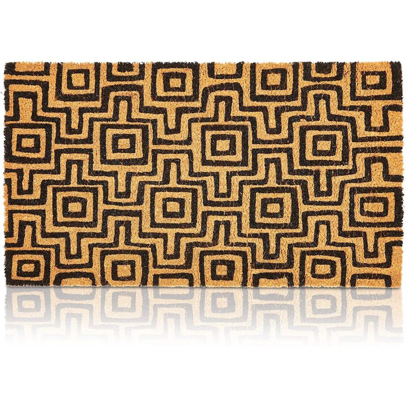 Welcome Door Mat Welcome To Our Home Coconut colour Outdoor Rug by  jodotodesign