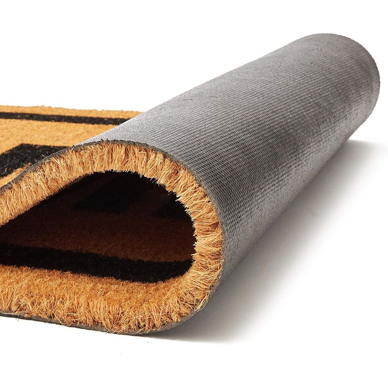 Coco Coir Mat, Long Nonslip Welcome Doormat (Natural Coir, 17 x 60 in)