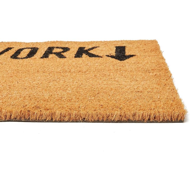 Hello Long Coir Doormat, Welcome Mats Outdoor for Home Entrance with  Non-Slip Backing (17x60 In)