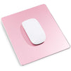 Pink Metal Aluminum Mouse Pad for Laptop, Office or Gaming (8.65 x 7 in.)