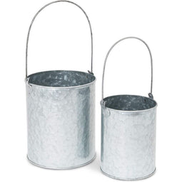 Mini Galvanized Metal Buckets, Mardel
