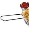 Stainless Steel Mini Chip Fryer Basket with Sauce Cup (Set of 2)