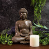 Juvale Decorative Meditating Buddha Statue (11 in)